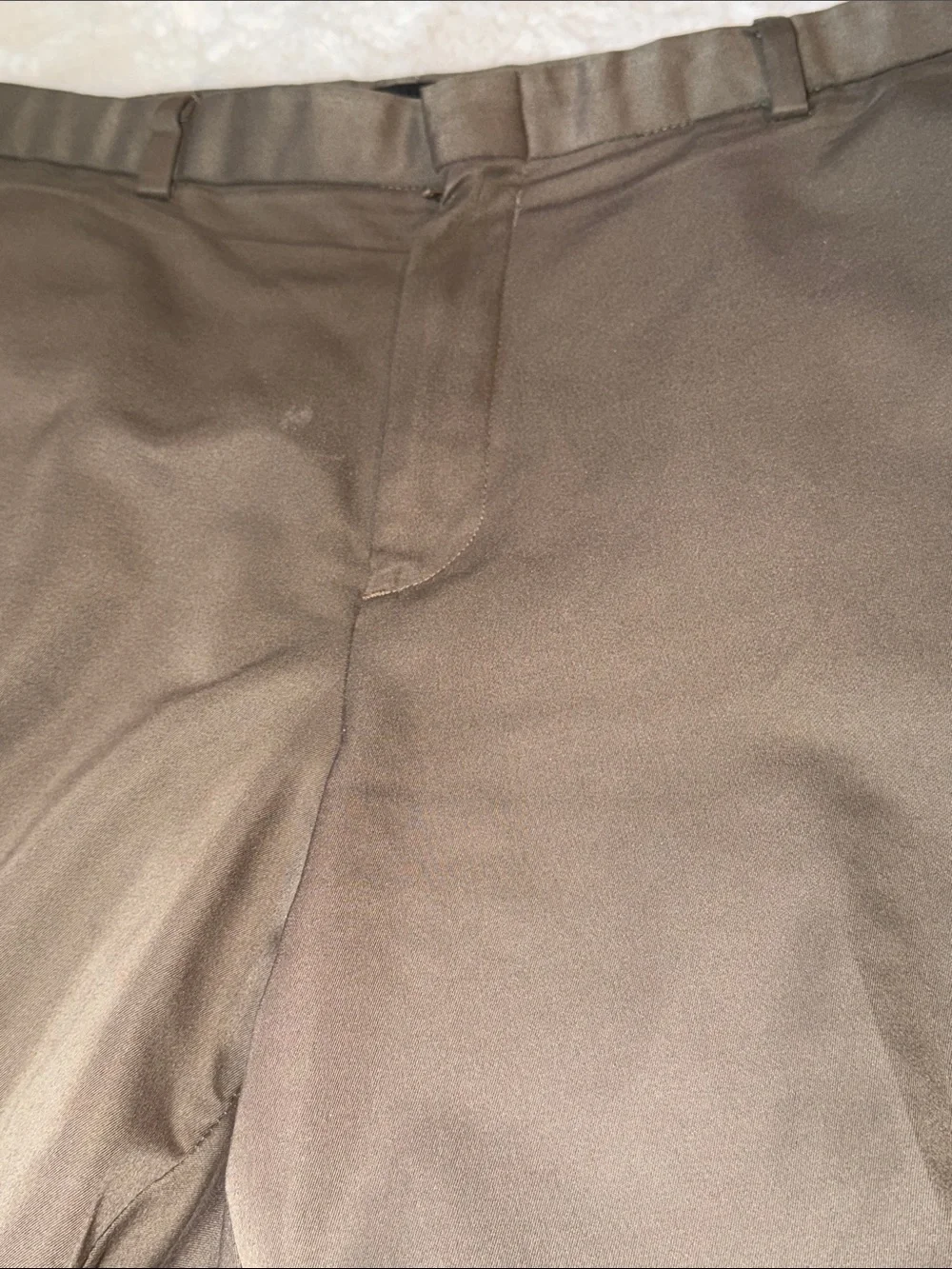 Dockers Men's Brown Flat Front Golf Pants 38X34
